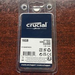 16GB DDR4-3200 SODIMM Ram.