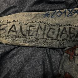 Balenciaga jean jacket