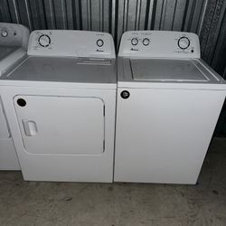 Amana Washer And Dryer Set