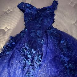 15/16 Bday Blue  Dress 