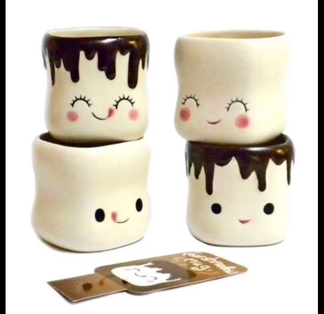 Rae Dunn Marshmallow cocoa mug