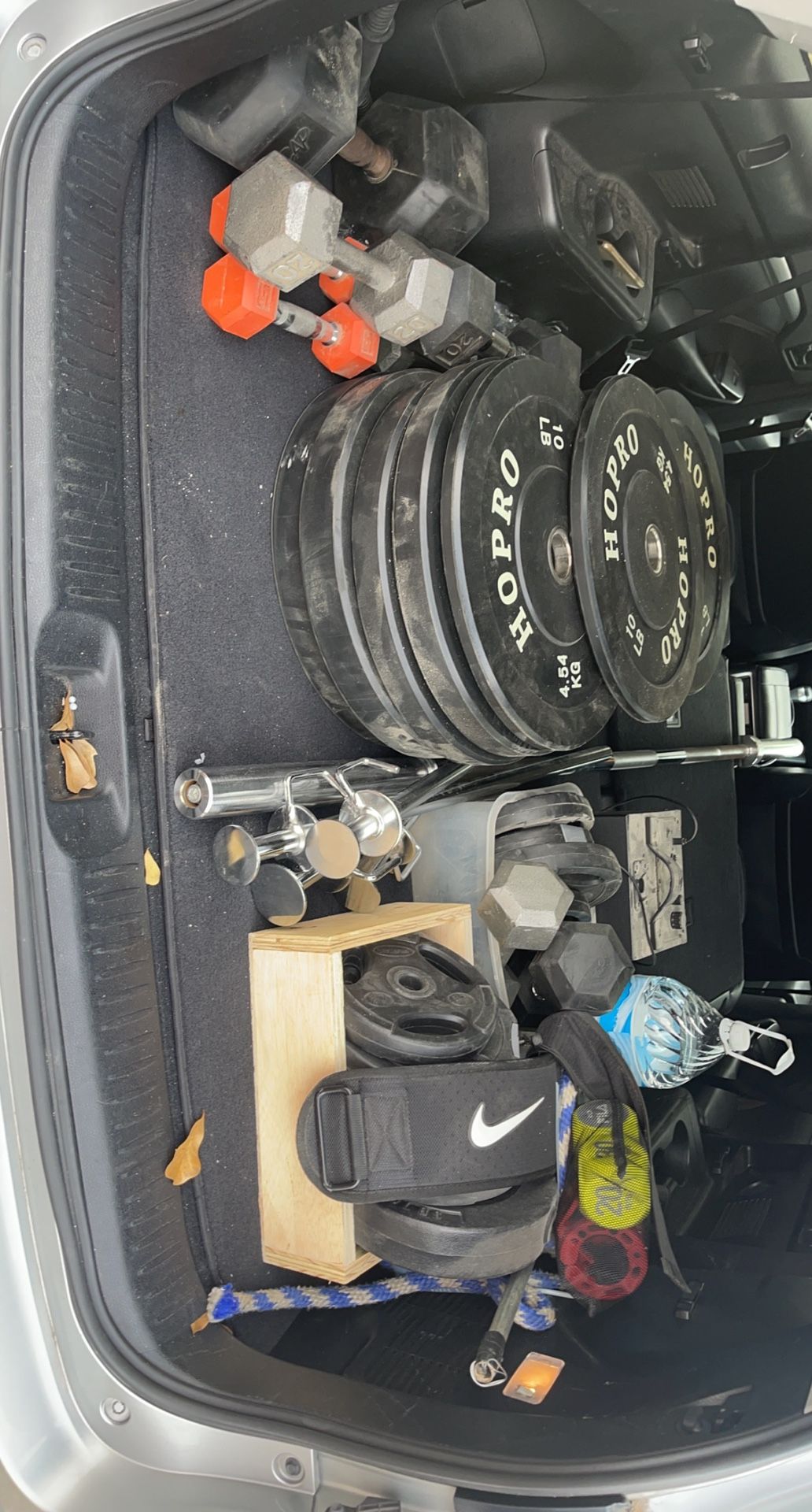 Plates And Barbell 