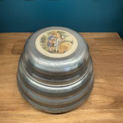 Vintage Music Face Powder Box