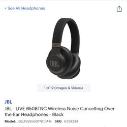 JBL Headphones 🎧
