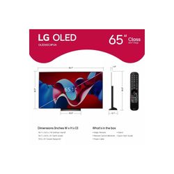 LG 65 Inch C4 Oled TV 