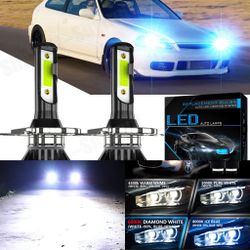 LED headlight kit -*scion tc Nissan Frontier Altima any truck bike chevy Truck H11 H13 lights * NEW HID CONVERSION KIT