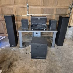Surround Sound System And Stand