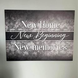 Large canvas picture 