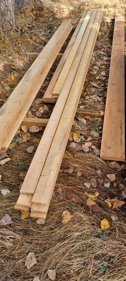 Big lot of miscellaneous fir lumber. $30 takes it all great deal