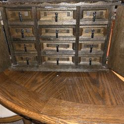 Vintage 70's Jewelry Box 12 Drawers 