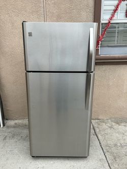 3 MONTHS WARRANTY 30x30x66 FRIGIDAIRE REFRIGERATOR SILVER 18cuft