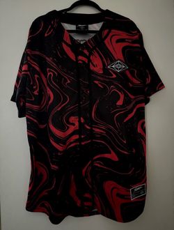 SLANDER 2XL SPACEMAN LIMITED EDITION JERSEY | RED/BLACK MARBLE | EDM | RAVE