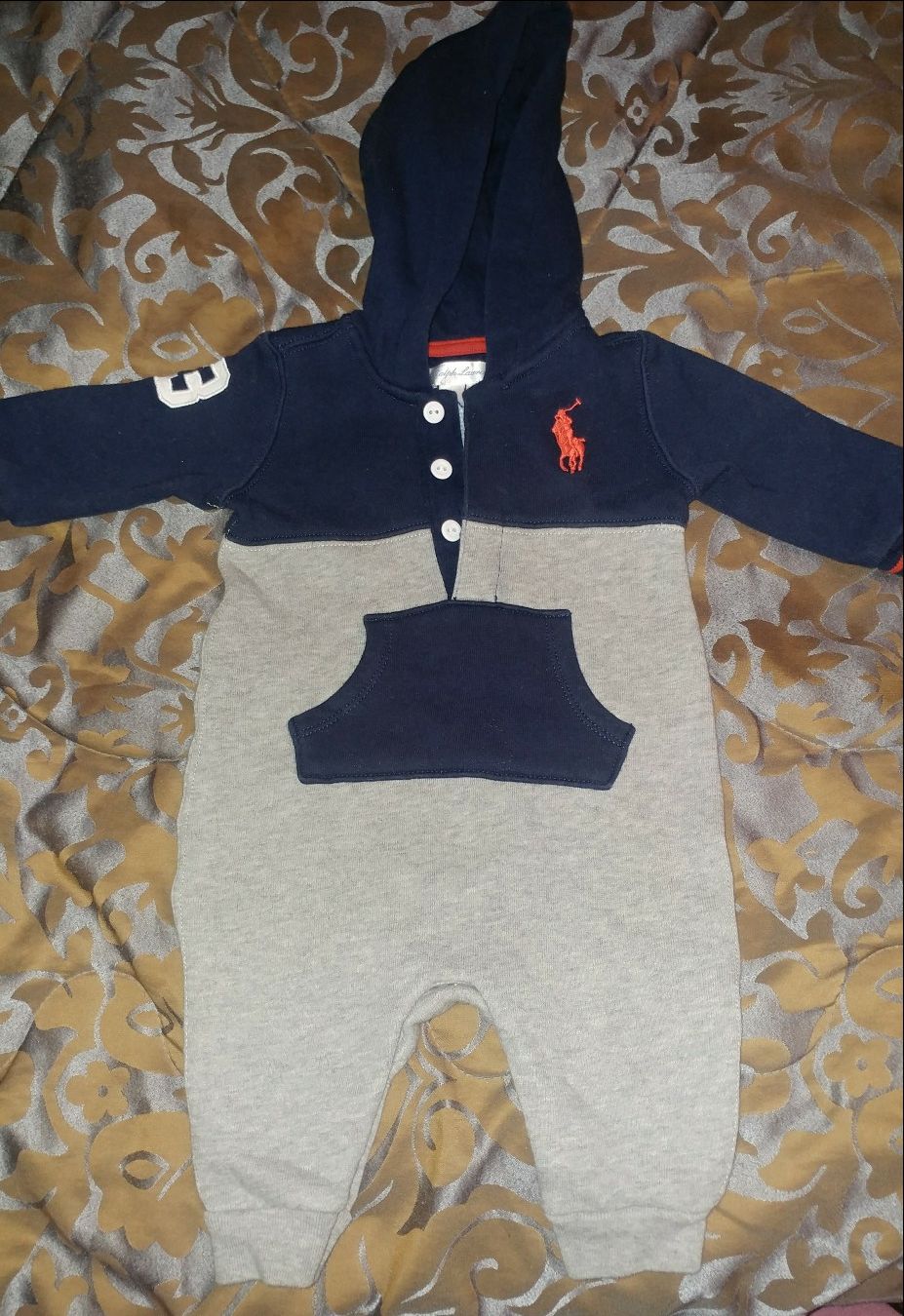 Polo Baby Hoody Onesie