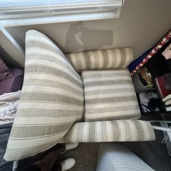 Striped Office Chair 