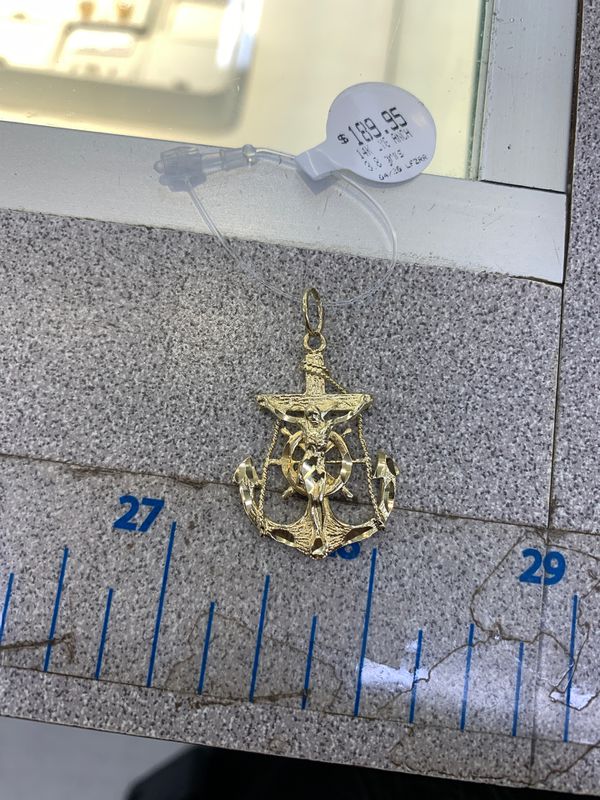 14k Anchor Pendant for Sale in Houston, TX - OfferUp
