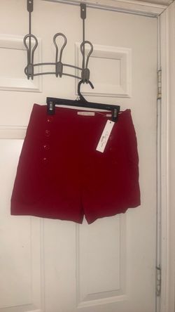 Youth girl red shorts