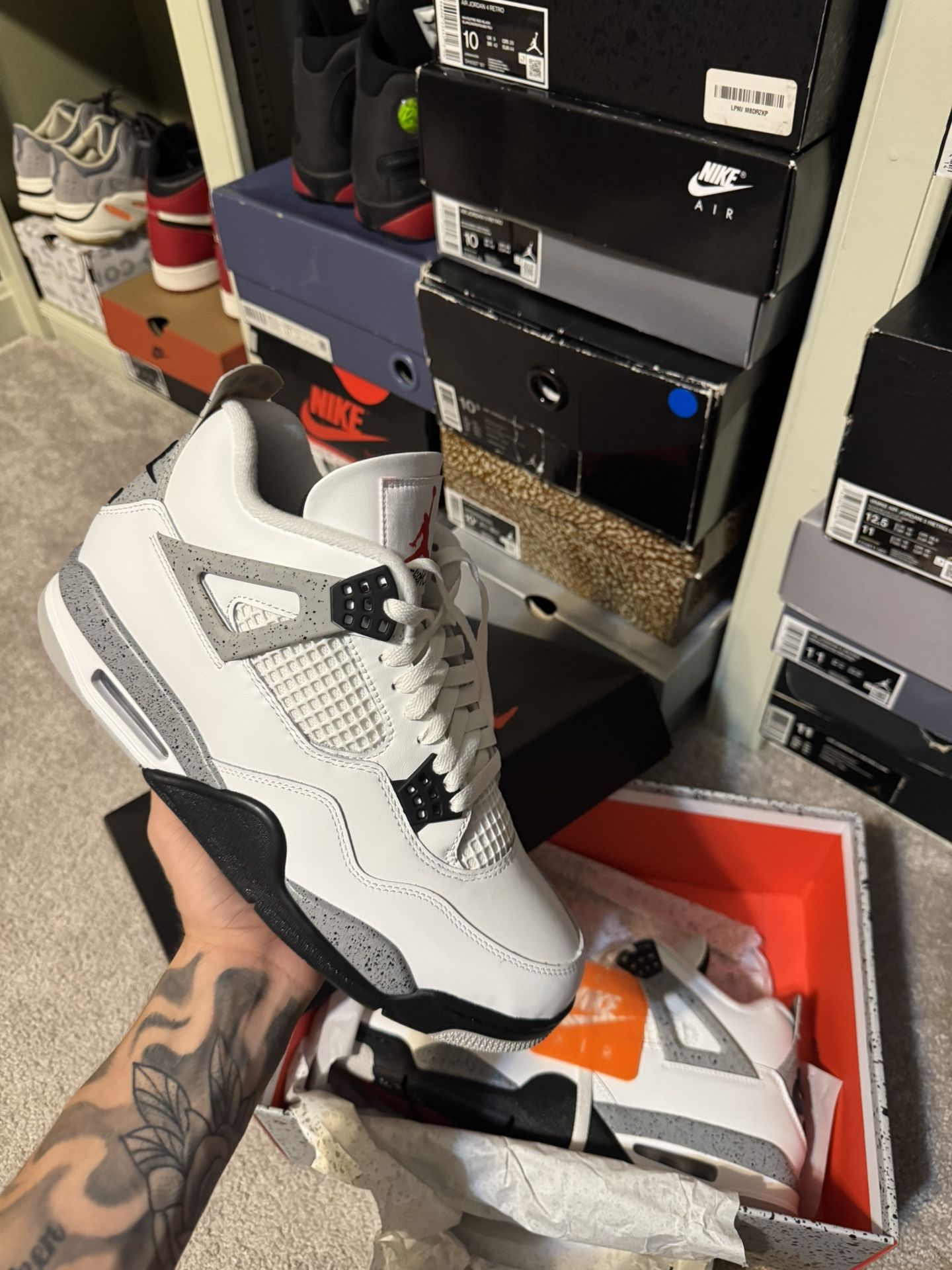 Air Jordan 4 Retro OG ‘White Cement’ 2025