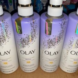 Olay Retinol Body Wash Bundle x4