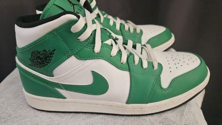 Air Jordan 1 Mid/ Lucky Green