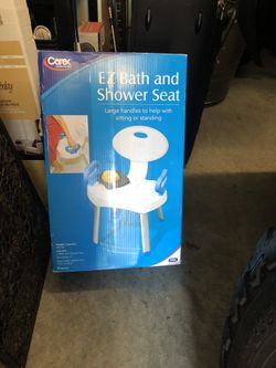 New EZ Bath and shower seat