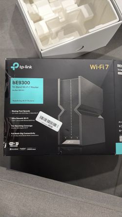 BE9300 Tri-Band WiFi 7 Gaming Router