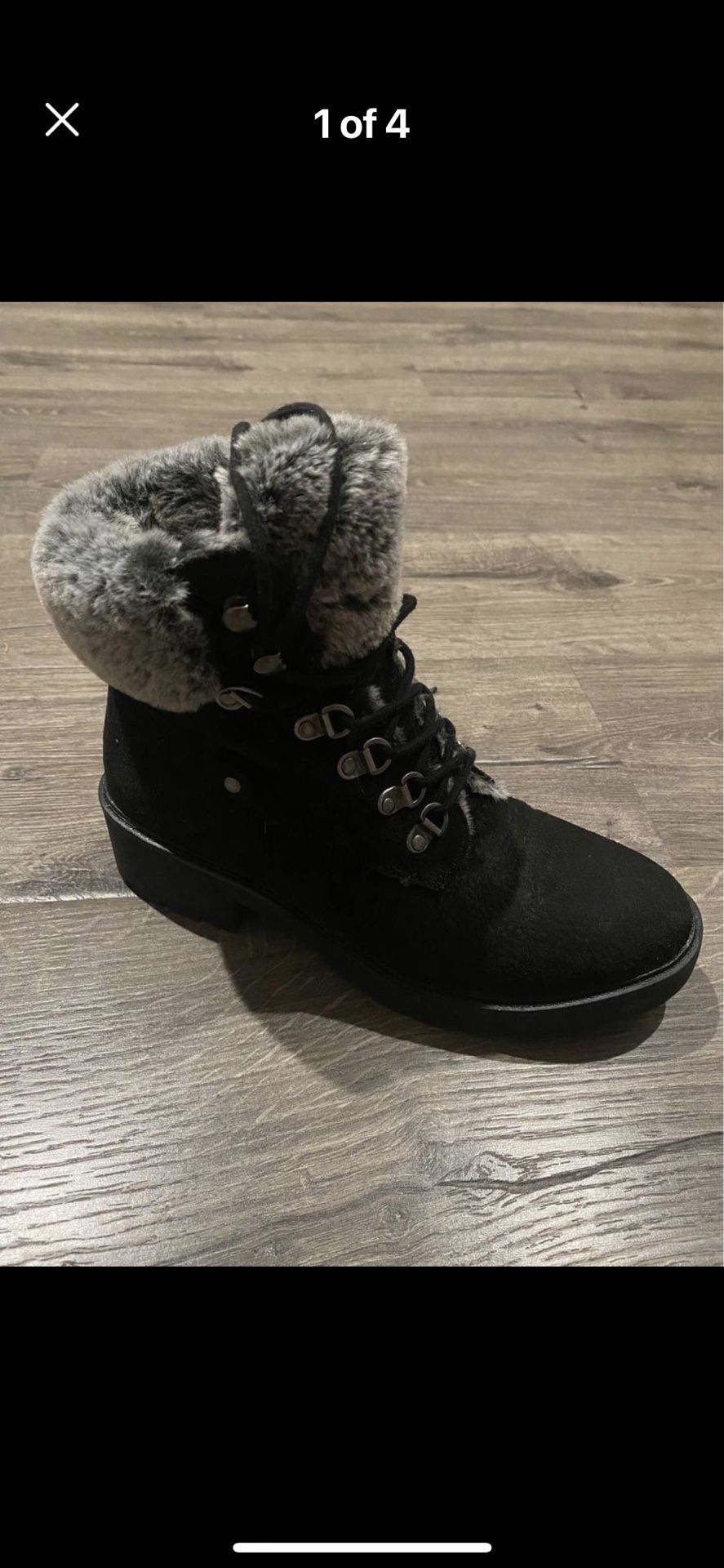 faux fur boots