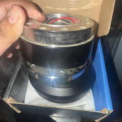 Steering Wheel Hub Adapter And Quick Release