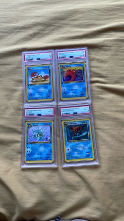 Graded Pokemon cards