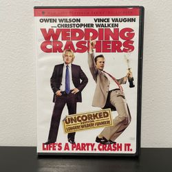Wedding Crashers DVD Uncorked Edition Unrated Owen Wilson Vince Vaughn 2005