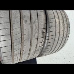 Pair Of Goodyear Eagle F1 305/30R21