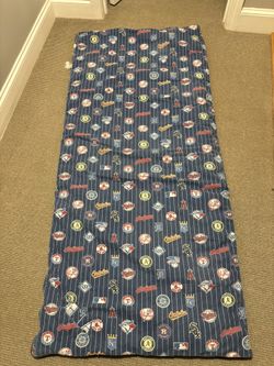 Pottery Barn Teen Kids MLB Sleeping Bag Major League Baseball