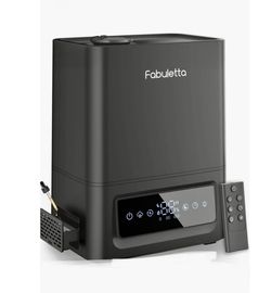 FABULETTA Humidifiers for Bedroom, 6L Cool Mist Humidifiers Top Fill Essential Oil Diffuser, 60H Continuous Use, 3 Adjustable Mist Levels, 360° Nozzle