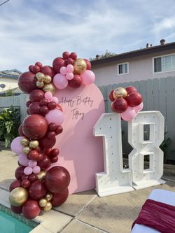 balloon arch, balloon garland