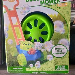 Bubble Mower Unopened Box