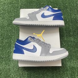 DS Jordan 1 Low Stealth French Blue size 6.5W 5M