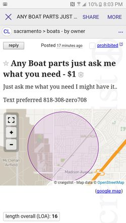 Boat Parts