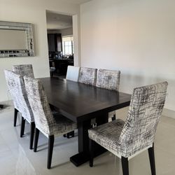 Dining Table With 8 Chairs