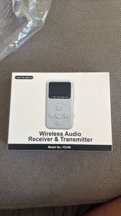 Wireless audio receiver & transmitter