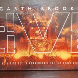 NEW, Garth Brooks LIVE/Las Vegas 5 CD Set