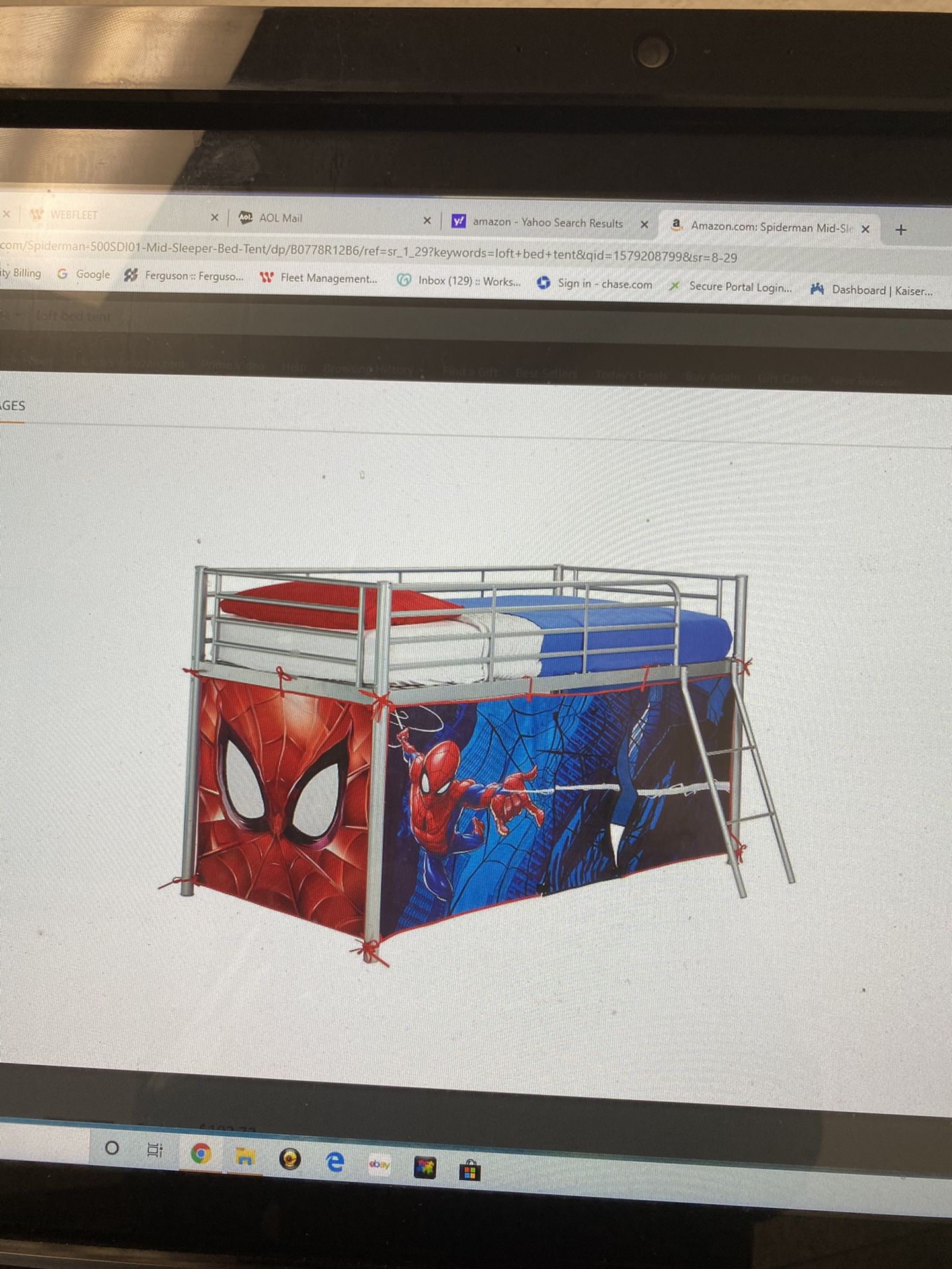 Spider-Man tent (only)