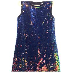 Gap Flip sequins dress size 6-7