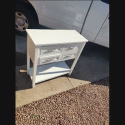 Storage Dresser With 4 Small Drawers