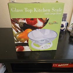 Kitchen Scale With Large Bowl