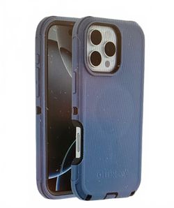 OtterBox Defender Series Case for iPhone 16 Pro Max Stonewash Blue