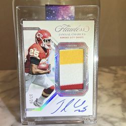 2023 PANINI FLAWLESS JAMAAL CHARLES PATCH AUTO /20