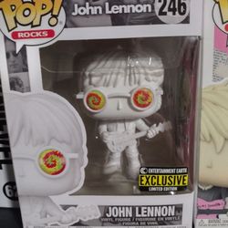 Brand New John Lennon Limited Edition Entertainment Earth Exclusive Funko Pop #246.. Great for a Collector...
