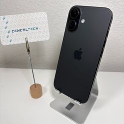 iPhone 16 128gb At&t & Cricket Carrier 100% 🔋Health in Very Good 7/10 Condition #0253