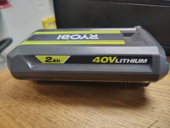 Ryobi 2.0ah battery 40v