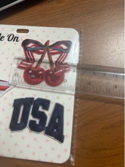 4th of July Iron on Patches Embroidery Patches, Patriotic USA Iron on/Sew on Appliques Patches, Red White Blue Independence Day Decorative Repair Patc