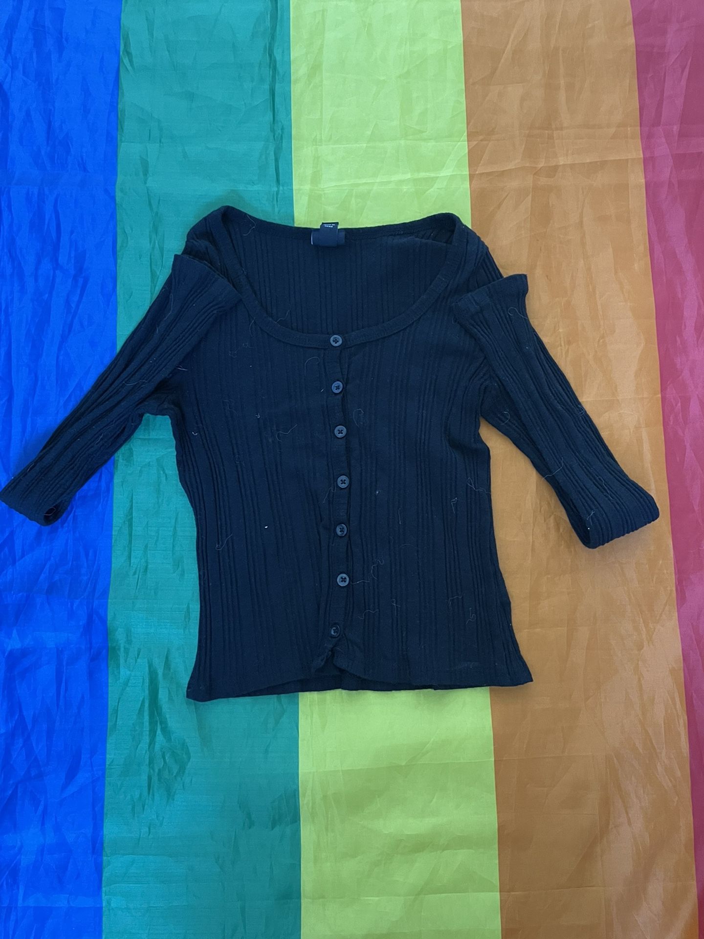 Long Sleeve Crop Top